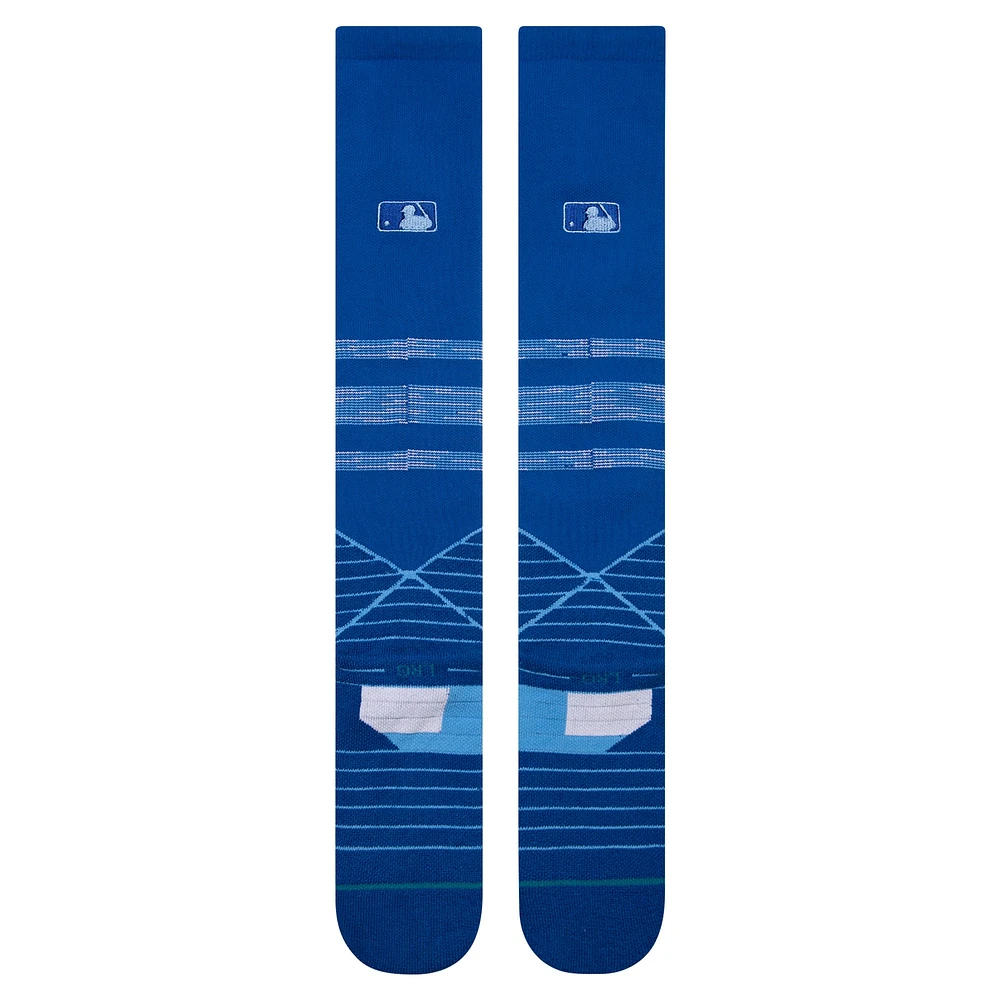 Men's Stance Blue MLB 2024 Father's Day Over the Calf Socks