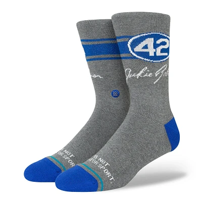 Chaussettes mi-mollet Stance Jackie Robinson pour hommes