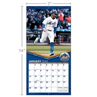 MLB Merchandise Mini calendrier mural 7'' x 7'' 2024