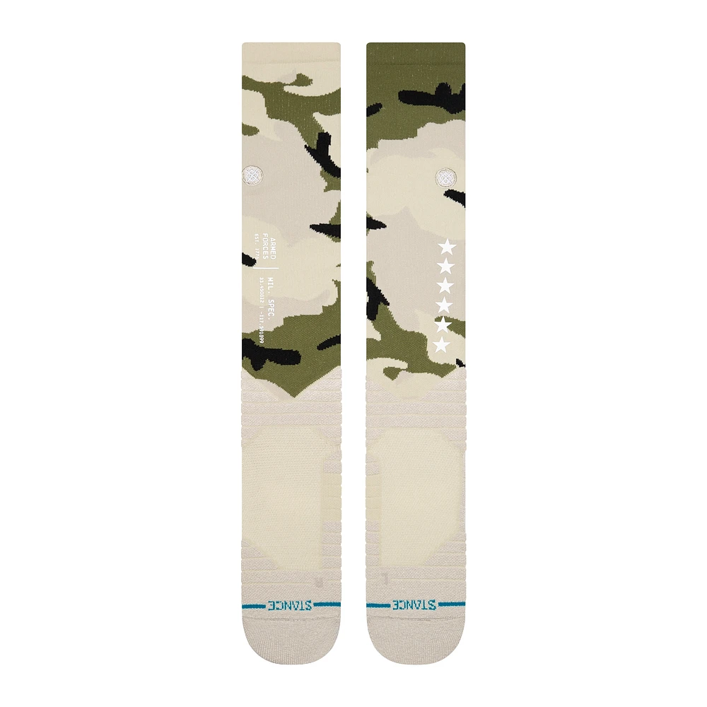 Unisex Stance Camo Armed Forces Weekend Over The Calf Socks