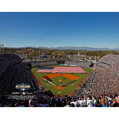 MLB Merchandise 2022 All-Star Game 16 x 20 Stretched Embellished Giclee Print by Charlie Turano III