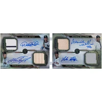 10 MLB Legends Autographed 2019 Topps Triple Threads Deca GU Patch Booklet #DARCB-4 #2/5 Card