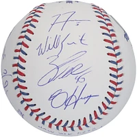 Balle de baseball MLB All-Stars 2024, avec logo du match des étoiles 2024, signée à plusieurs reprises, avec 14 signatures et l'inscription « 2024 ASG MVP » - Édition limitée à 24 exemplaires