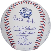 Balle de baseball MLB All-Stars 2024, avec logo du match des étoiles 2024, signée à plusieurs reprises, avec 14 signatures et l'inscription « 2024 ASG MVP » - Édition limitée à 24 exemplaires