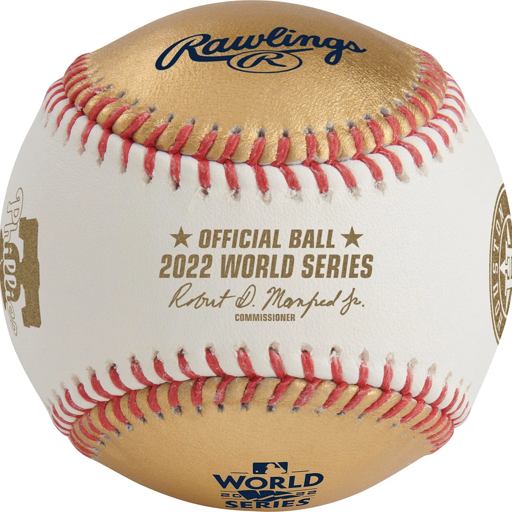 Fanatics Authentic Philadelphia Phillies vs. Houston Astros 2022 World Series Matchup Unsigned Baseball