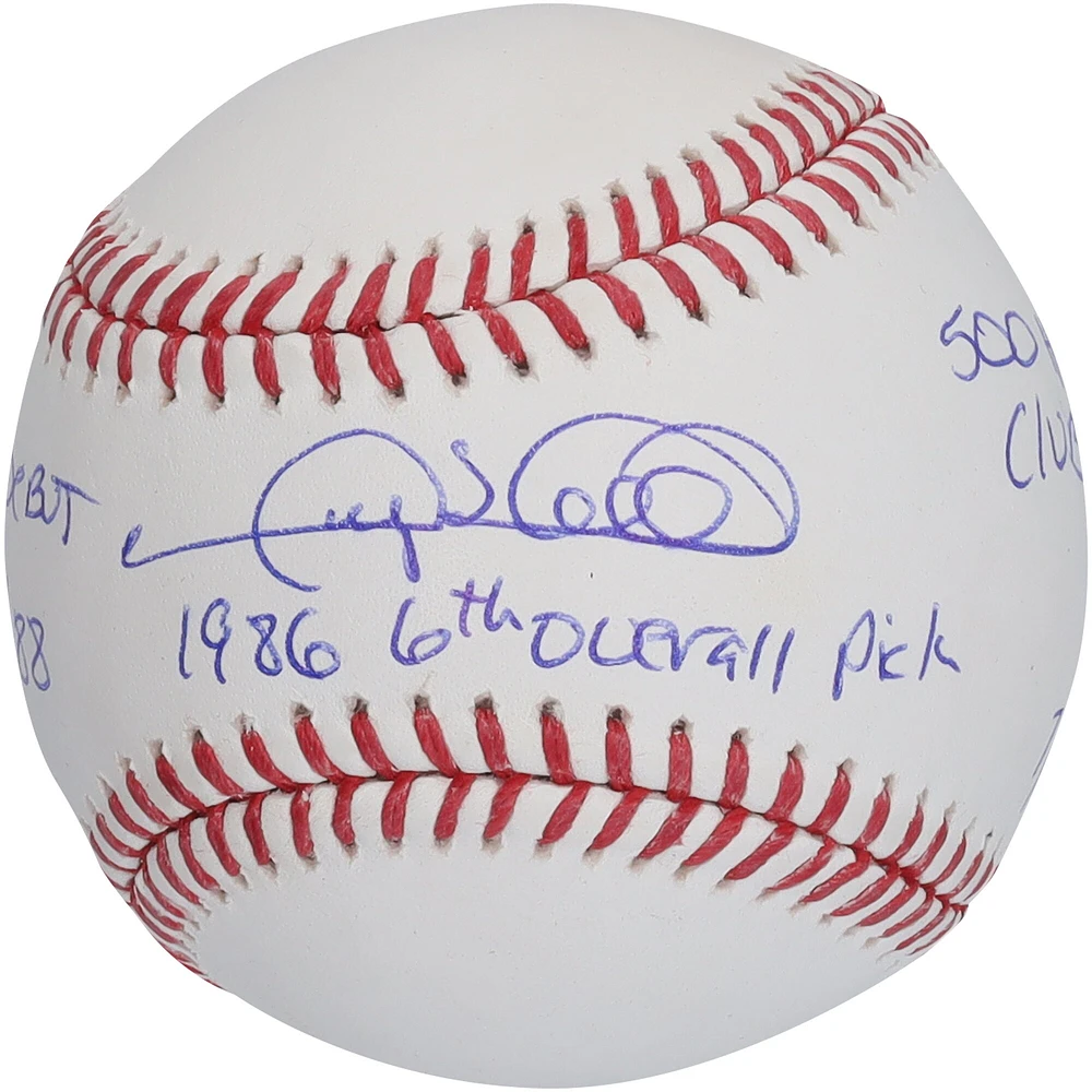 Gary Sheffield Autographed Baseball with Multiple Inscriptions - Limited Edition of 10