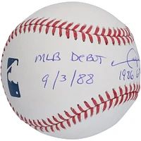 Gary Sheffield Autographed Baseball with Multiple Inscriptions - Limited Edition of 10