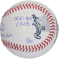 Gary Sheffield Autographed Baseball with Multiple Inscriptions - Limited Edition of 10