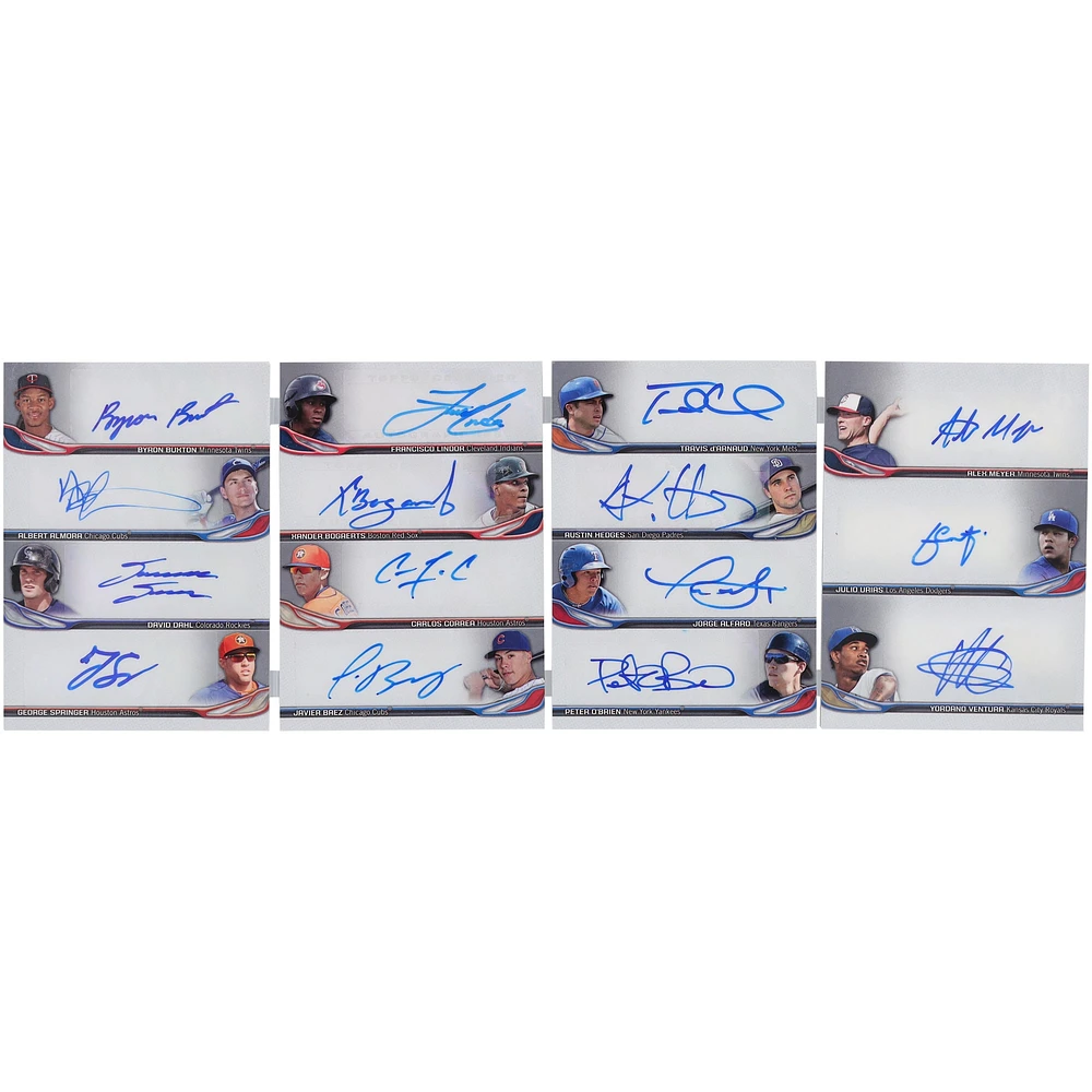 MLB Player 2014 Bowman 25 Signature Booklet #UPA-1 #1/5 Card