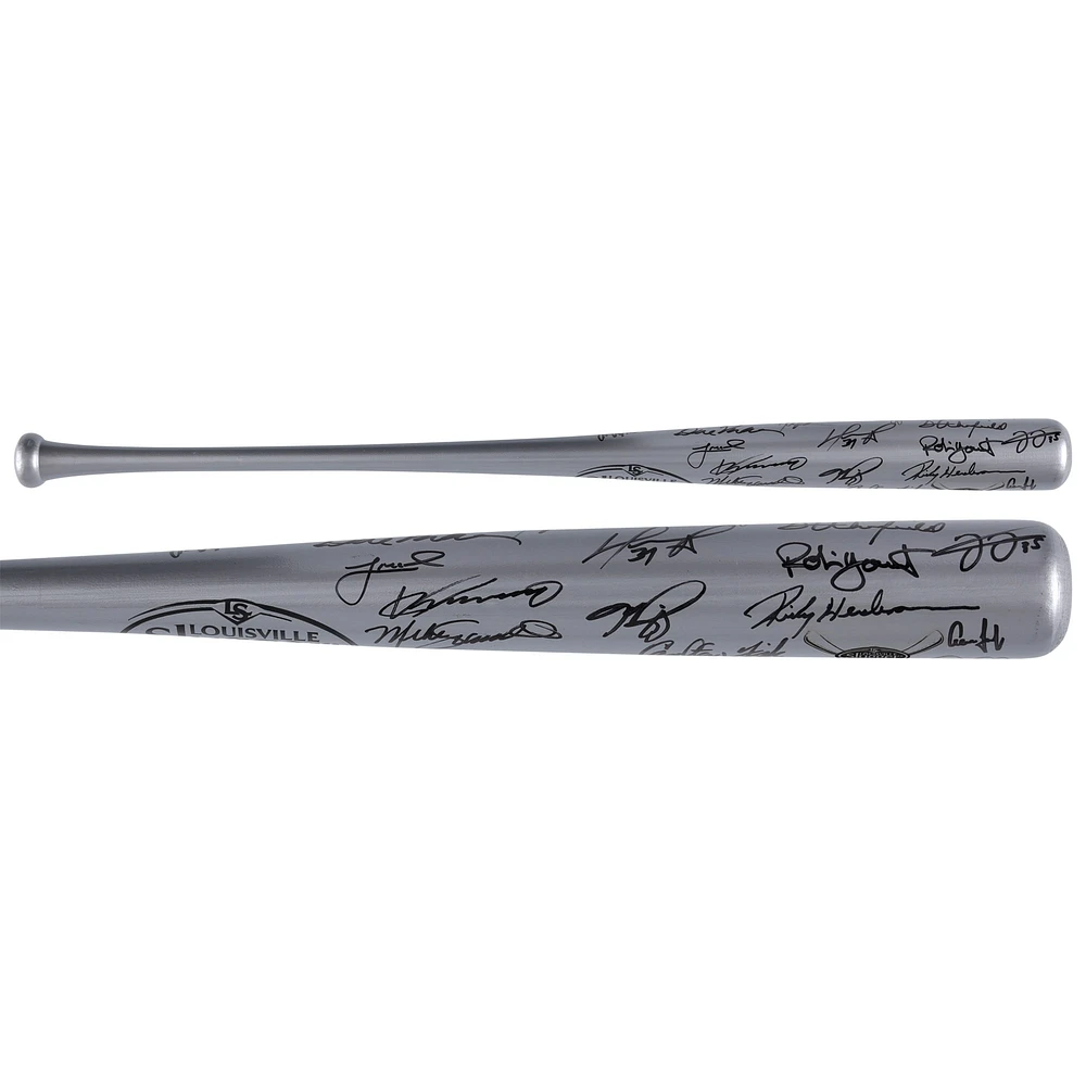 Silver Sluggers Autographed Bat with 33 Signatures - Limited Edition of 25 