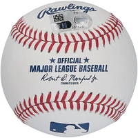 William & Willson Contreras Autographed Baseball with "16 WS Champs" & "21 WS Champs" Inscriptions
