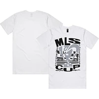 T-shirt blanc épais pour homme 500 Level 2024 MLS Cup x SCENES NY