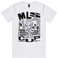 T-shirt blanc épais pour homme 500 Level 2024 MLS Cup x SCENES NY