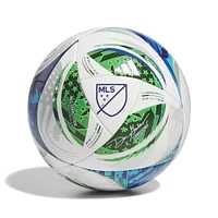 Ballon de football adidas blanc MLS 2025 Competition NFHS