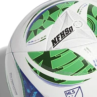 Ballon de football adidas blanc MLS 2025 Competition NFHS