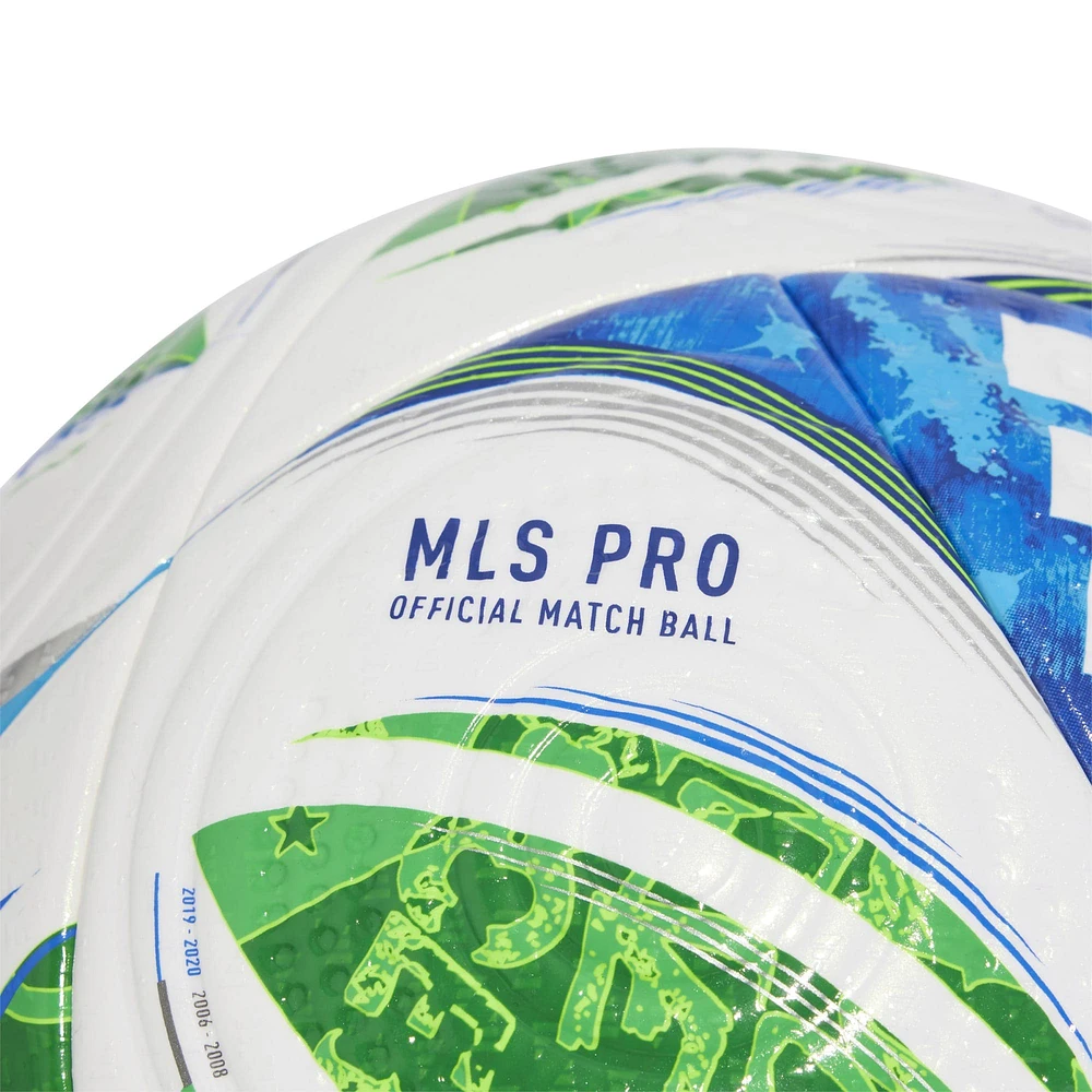 Ballon de football adidas MLS 2025 Pro blanc