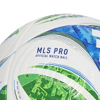 adidas White MLS 2025 Pro Soccer Ball