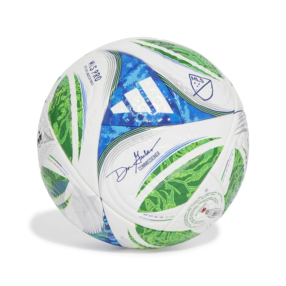 Ballon de football adidas MLS 2025 Pro blanc