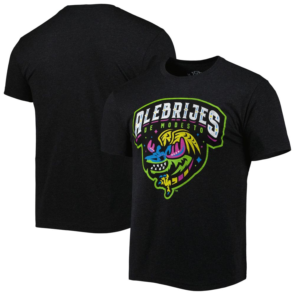 Men's Black Alebrijes de Modesto Copa la Diversion Home Tri-Blend T-Shirt