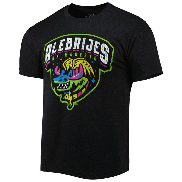 T-shirt triple mélange noir Alebrijes de Modesto Copa la Diversion pour homme