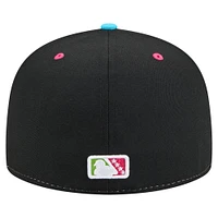 Men's New Era White/Light Green  Modesto Nuts Copa de la Diversión 59FIFTY Fitted Hat