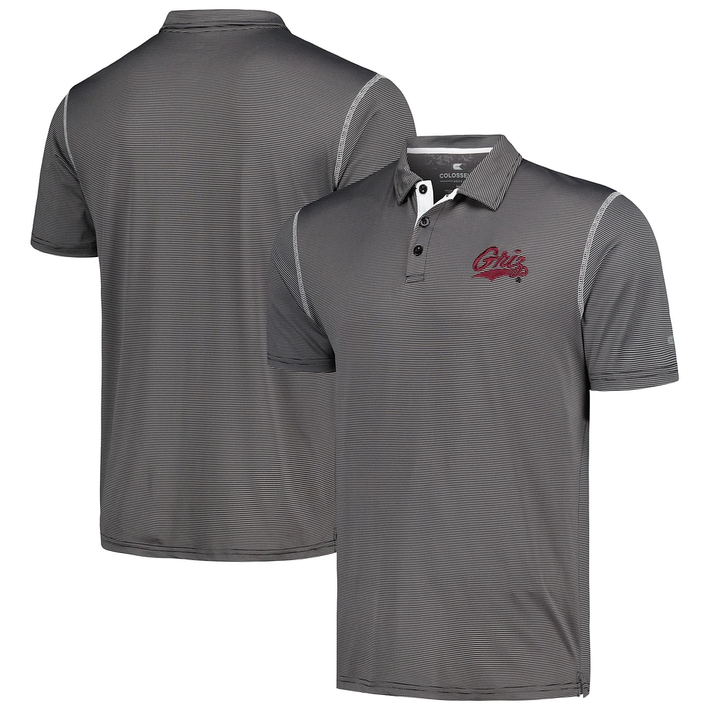 Men's Colosseum  Black Montana Grizzlies Cameron Polo