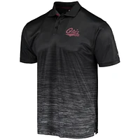 Men's Colosseum Black Montana Grizzlies Marshall Polo