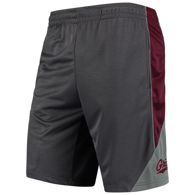 Colosseum Charcoal Montana Grizzlies Turnover Short pour homme