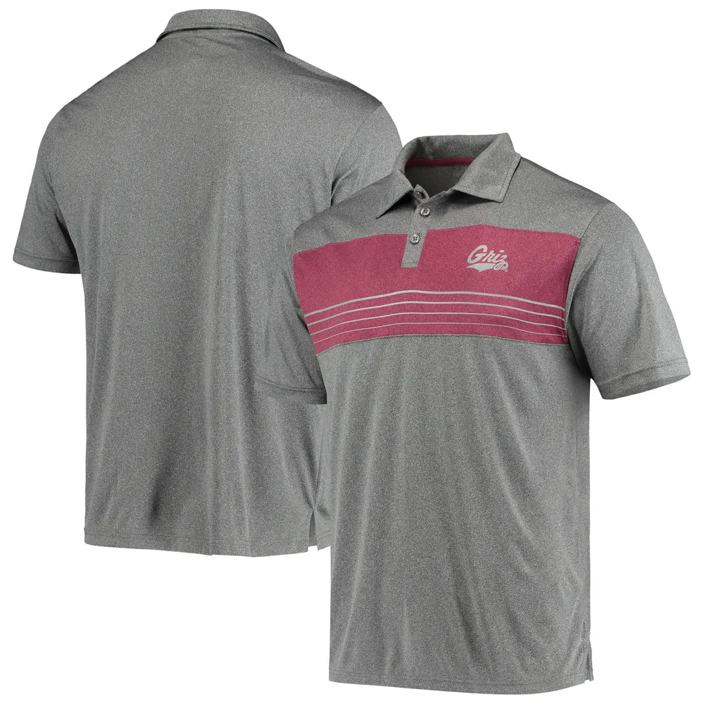 Lids Louisville Cardinals Colosseum Smithers Polo - Heathered Charcoal