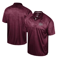 Colosseum Montana Grizzlies Honeycomb Raglan Polo Homme