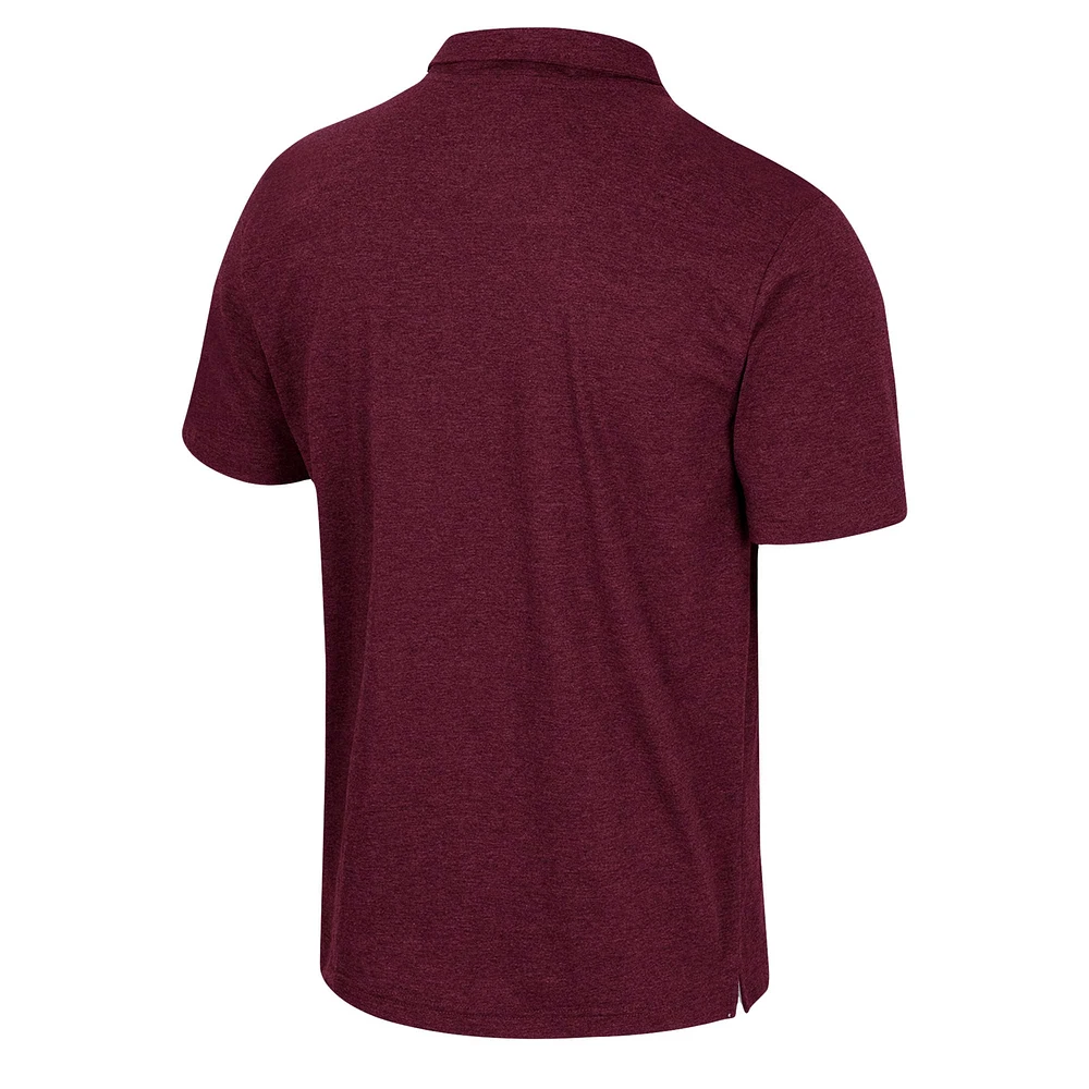 Colosseum Montana Grizzlies No Problemo Polo pour homme, marron