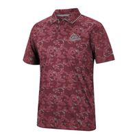 Men's Colosseum Maroon Montana Grizzlies Speedman Polo