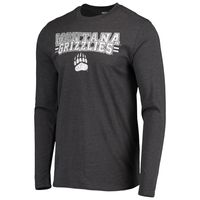 Men's Concepts Sport Maroon/Heathered Charcoal Montana Grizzlies Meter Long Sleeve T-Shirt & Pants Sleep Set