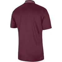 Polo de performance Nike Maroon Montana Grizzlies 2023 Sideline Coaches pour homme