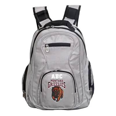Montana Grizzlies MOJO Personalized Premium Laptop Backpack