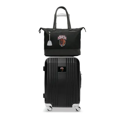 Montana Grizzlies MOJO Premium Laptop Tote Bag and Luggage Set