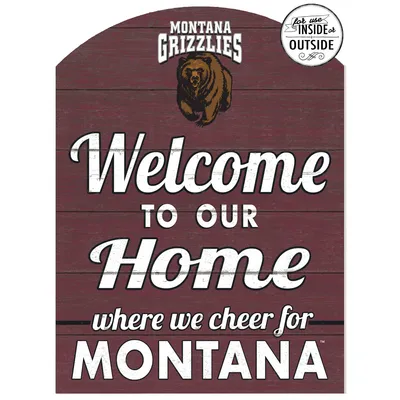 Montana Grizzlies 16'' x 22'' Marquee Sign