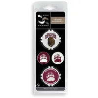 Ensemble de marqueurs de balle Montana Grizzlies