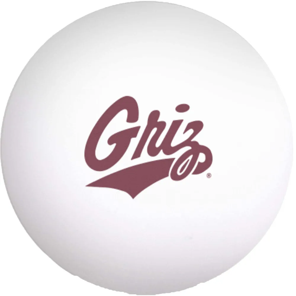 Lot de 6 balles de ping-pong Montana Grizzlies de WinCraft