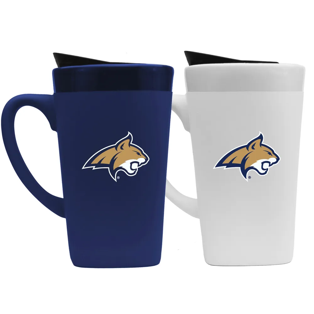 Lids Montana State Bobcats 16oz. Soft Touch Ceramic Mug with Lid Two-Piece  Set