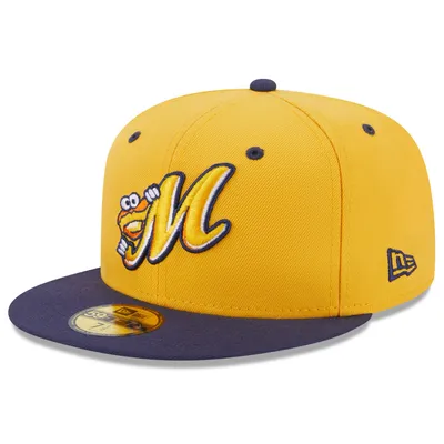 Casquette ajustée New Era Montgomery Biscuits Authentic Collection avec logo alternatif 59FIFTY pour homme