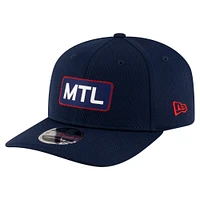 Men's New Era Dark Blue Montreal Alouettes Sideline 9SEVENTY Stretch-Snap Hat
