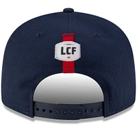 Casquette Snapback 9FIFTY Sideline des Alouettes de Montréal New Era bleu marine pour homme