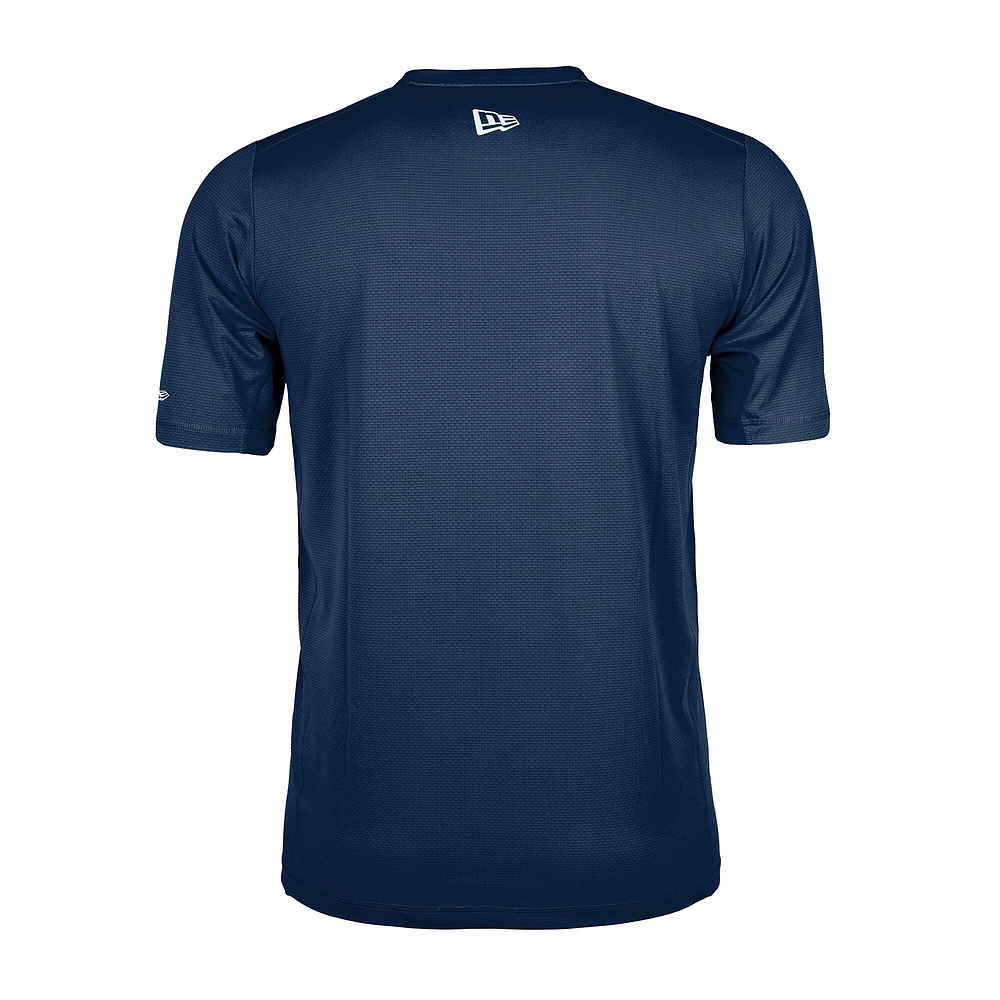Men's New Era Navy Montreal Alouettes Sideline Performance T-Shirt