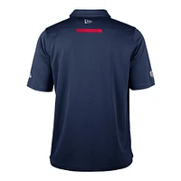 Polo de performance la ligne touche des Alouettes Montréal pour homme New Era, bleu marine