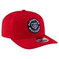 Men's New Era Red Montreal Alouettes Sideline Alternate 9SEVENTY Stretch-Snap Hat
