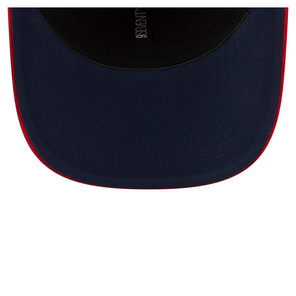 Men's New Era Red Montreal Alouettes Sideline Alternate 9SEVENTY Stretch-Snap Hat