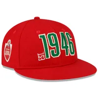 Casquette New Era Rouge Montreal Alouettes Turf Traditions pour homme - 9FIFTY Established Snapback Hat