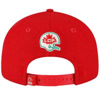 Men's New Era Red Montreal Alouettes Turf Traditions - 9FIFTY Established Snapback Hat