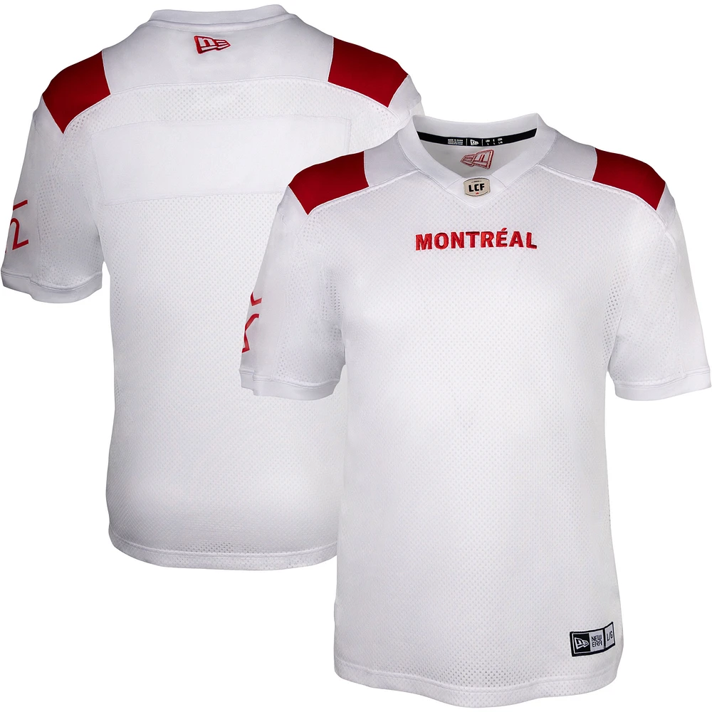 Men's New Era White Montreal Alouettes 2023 Replica Jersey